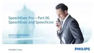How to configure Philips SpeechLive in Philips SpeechExec Pro