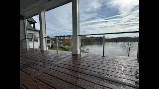 Custom Trex Deck with Cable Railing | Mooresville Nc | Willard Construction Group