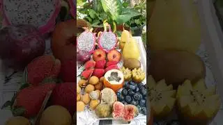 Exotic fruit platter #shortvideo #shorts #exotic #fruits #freshfruit @dgsplatter2022