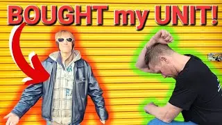He BOUGHT my UNIT! ~ Elderly lady hoarded $1,000's in storage locker!!