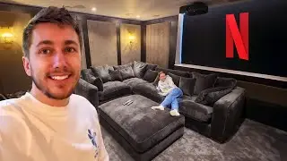 OUR NEW CINEMA ROOM!