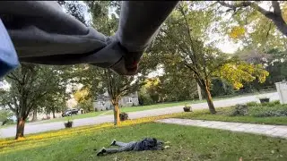 POLICE BODYCAM: Police wrestle with man who had a gun
