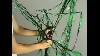 5.5 Feet 200 LEDs Willow Tree Light for Holiday Decoration