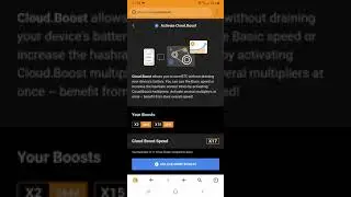 CryptoTab PRO - 111th Day - Cloud Boost Speed X17