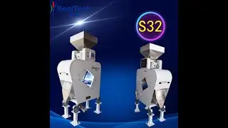 MINI sorter sorting plastics, RealTech Q32 sorting plastics rod
