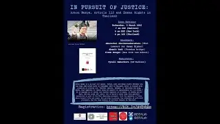 In Pursuit of Justice: Arnon Nampa, Article 112 and Human Rights in Thailand
