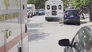 Party bus driver arrested after multiple cars hit in Northalsted neighborhood