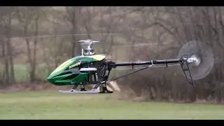 E-flite Blade 550X Testflight with new Canopy and Upgrades