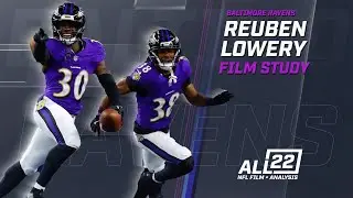 IS REUBEN LOWERY A LOCK TO MAKE THE RAVENS 53-MAN ROSTER? UDFA FILM STUDY #ravens #ravensflock