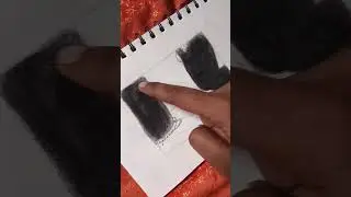 first time with charcol powder ✨💮 #art #artandcraft #sketching #draw #artist