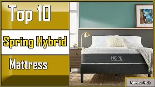 ✅ Top 10 Mattresses of 2023: Which Hybrid is Best for Spring?