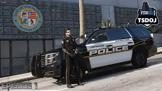 Keeping the city safe! | TSDOJ FivePD Episode #1