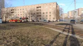 Izhevsk tram's street running compilation #1