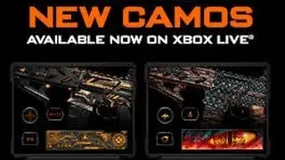 Black Ops 2 NEW CAMOS DRAGON, CYBORG Camo DLC + GAMEPLAY! [HD]