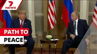 Trump and Putin to spar over Ukraine peace at summit | 7NEWS