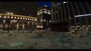 SUNRISE HOUR SNOW WALK ❄️❄️ Gayborhood to East Market Plaza ❄️❄️ Philadelphia PA ASMR [4K]