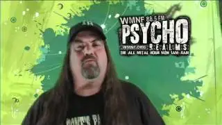 Psycho Realms Radio 88.5 WMNF Tampa Florida Guest host Death Metal Dave