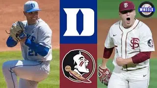 Duke vs #7 Florida State Highlights (Full Series!) | 2022 College Baseball Highlights