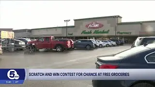 Scratch and win contests for chance at free ACME Fresh Market groceries