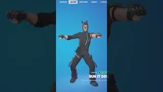Fortnite Alias Run it down emote