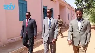 Wasiirka caafimaadka Galmudug oo kormeeray qaybaha Isbitaalka guud ee gobolka Galgaduud.