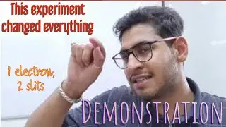 QM-3: Experimental Demonstration of electron's wave nature. Quantum Mechanics for BSc/MSc/IIT-JAM