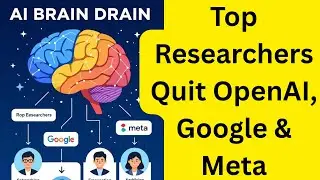 AI Brain Drain: Top Researchers Quit OpenAI, Google & Meta
