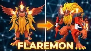 Digimon Story Time Stranger - Digivolution to Ultimate FLAREMON