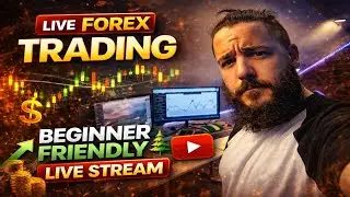 Forex Live Trading Replay | Gold, NAS100 & EURUSD 22/01/2026