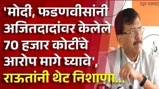 Pudhari News | संजय राऊत यांची पत्रकार परिषद | sanjay raut on amit shah devendra fadanvis