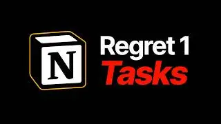 6 Regrets with my Notion Setup 😔