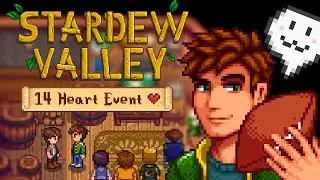 Stardew Valley - Alex 14 Heart Event