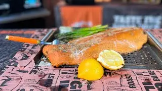Grillrecept: Varmrökt lax