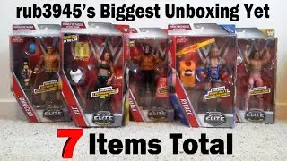 rub3945's Biggest Mattel WWE Elite Amazon Unboxing Yet!