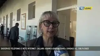 DISSERVIZI TELEFONICI E RETE INTERNET. CALLARI: &laquo;SIAMO A DISPOSIZIONE&raquo; I SINDACI: &laquo;S... | 06/11/2025