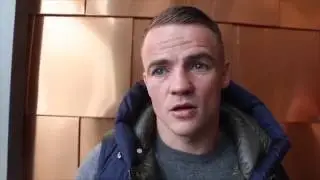 FRANKIE GAVIN - 'I WILL KNOCK SAM EGGINGTON OUT' / & INSISTS 'DUMB' COMMENTS REFFERED TO HIS BOXING