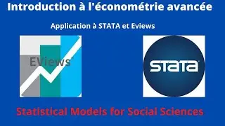 cours d'économétrie et application sous stata et eviews