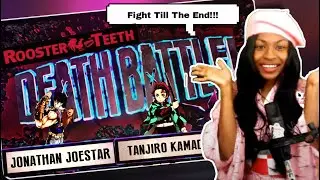 Tanjiro VS Jonathan Joestar [Demon Slayer VS JoJo's Bizarre Adventure] | Reaction @deathbattle