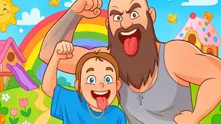 Проходим с дочей Educational Games for Kids (HUMAN WASD)