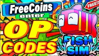 FISH SIM CODES *FREE PEARLS AND COINS* ALL NEW FREE COINS ROBLOX FISH SIM CODES!