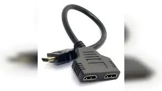 Review: Cabo Conversor Divisor Duplicador Hdmi Macho 1x2 Hdmi Femea
