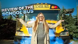 INSIDE A REAL AMERICAN SCHOOL BUS! 🚌 (Why is it Yellow?)