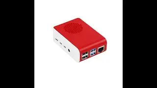 Raspberry Pi 4 ABS case with LED Cooling Fan