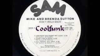 Mike and Brenda Sutton - Anyway You Want My Love (Disco-Funk 1982)