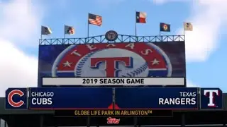 MLB The Show 19 Cubs VS Rangers April 1 2019