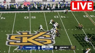 🔴 Louisiana Tech Bulldogs vs Kennesaw State Owls | NCAAF Week 7 2025 College Football 26 Simulation
