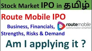 Route Mobile IPO details in Tamil | Happiest Minds IPO subscription status