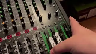 Looking at our live portable rig (FOH Console and Monitoring Console)