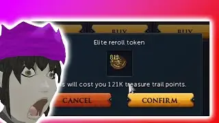 I re-rolled 1,000 Elite Clue Scrolls for Log Progression