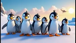 Ten Little Penguins 🐧❄️